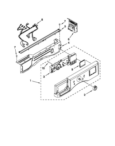 Control panel parts