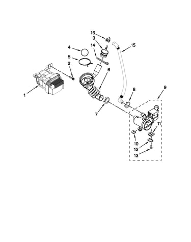 Pump and motor parts