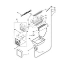 Maytag MFF2558VEW5 icemaker parts diagram
