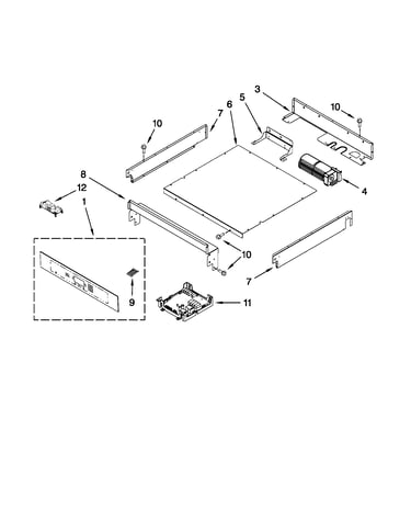 Control panel parts