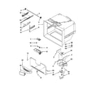 Jenn-Air JFC2290VTB3 freezer liner parts diagram