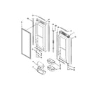 Jenn-Air JFC2290VTB3 refrigerator door parts diagram