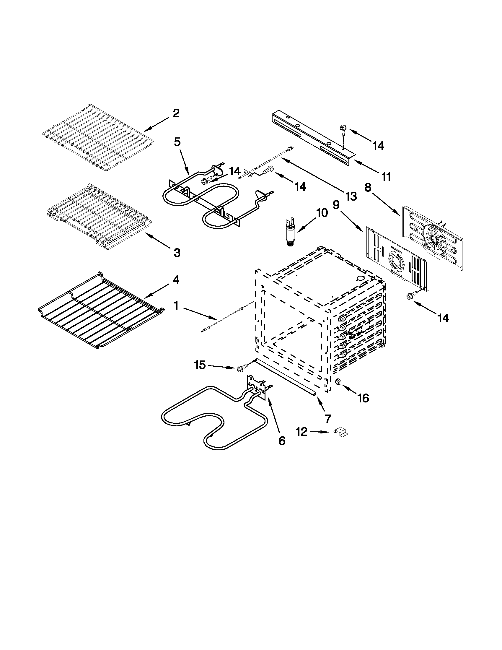 INTERNAL OVEN PARTS