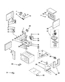 Cabinet and stirrer parts
