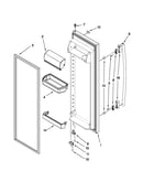 Refrigerator door parts
