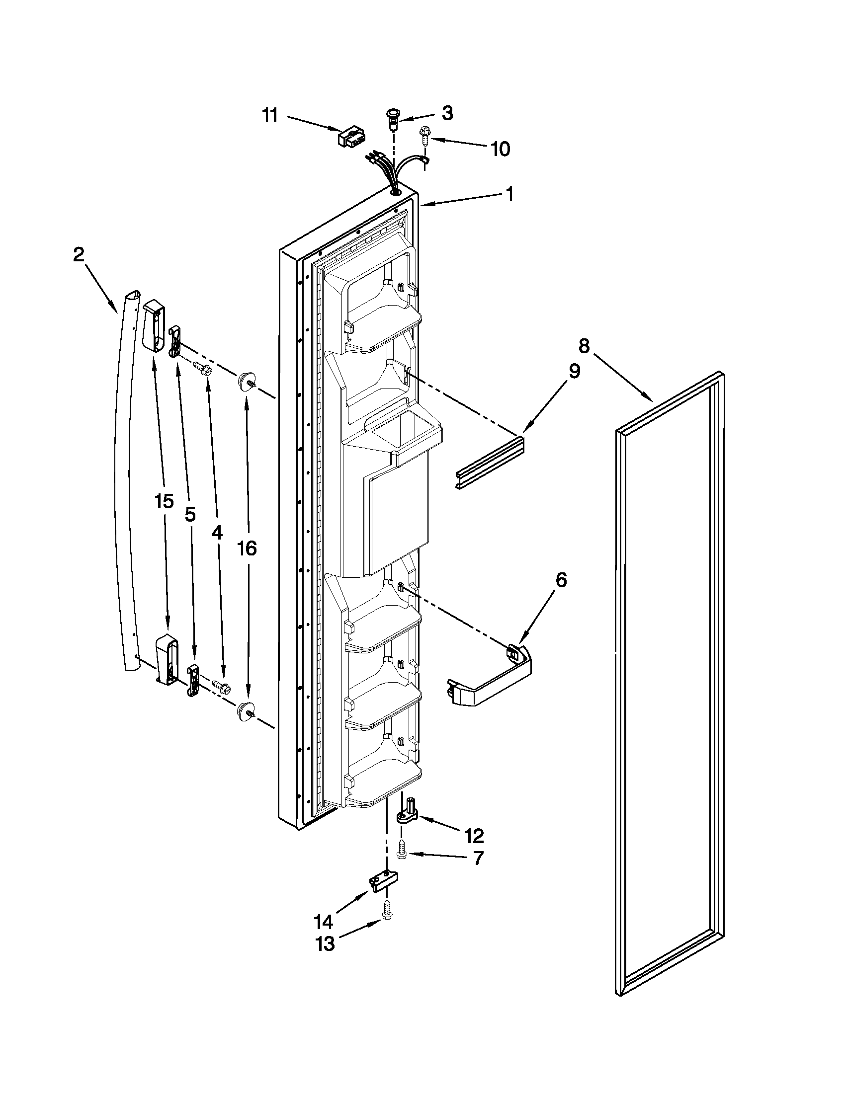 FREEZER DOOR PARTS