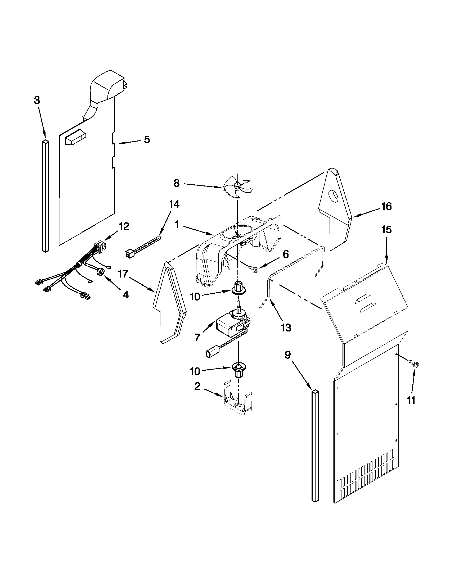 Air flow parts