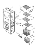 Freezer liner parts