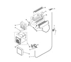 Whirlpool BRS70FBANA00 icemaker parts diagram