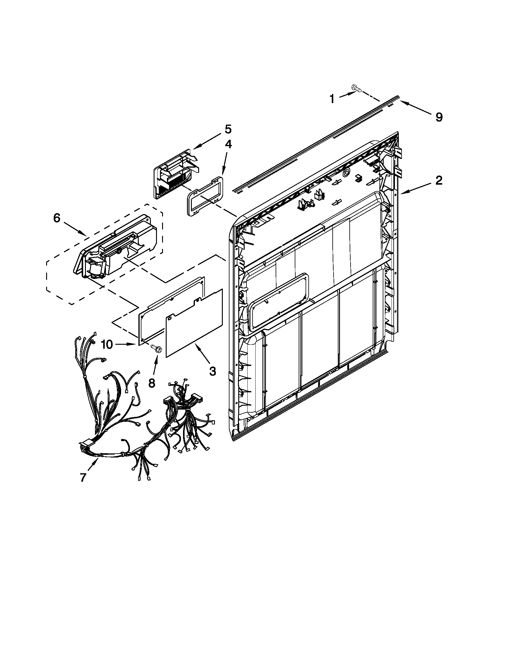 Inner door parts