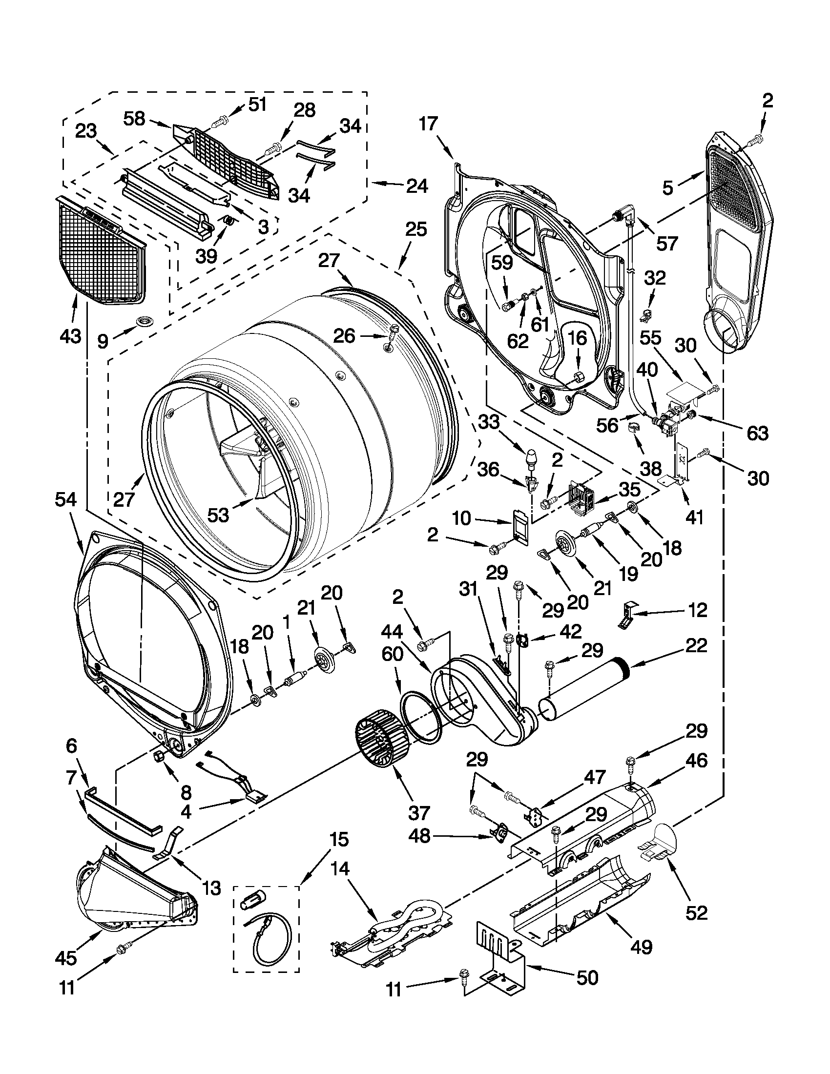 Bulkhead parts