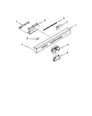 Control panel and latch parts