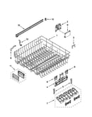 Upper rack and track parts