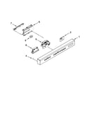 Control panel and latch parts