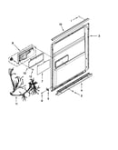 Inner door parts