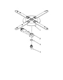 Lower washarm and strainer parts