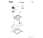 Whirlpool RCS2012RS07 cooktop parts diagram