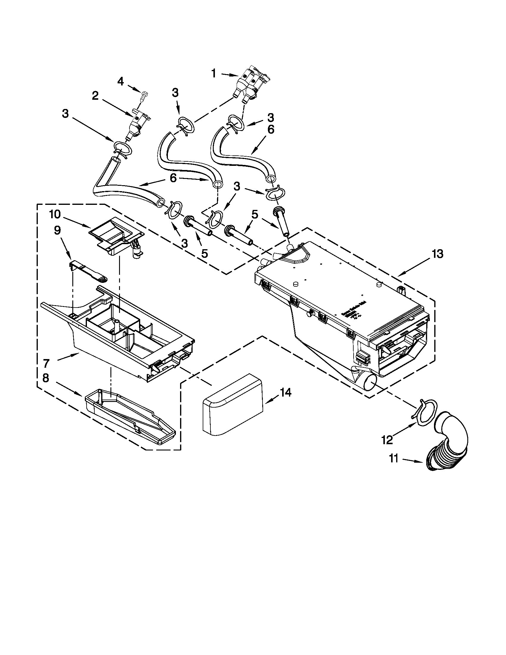 DISPENSER PARTS