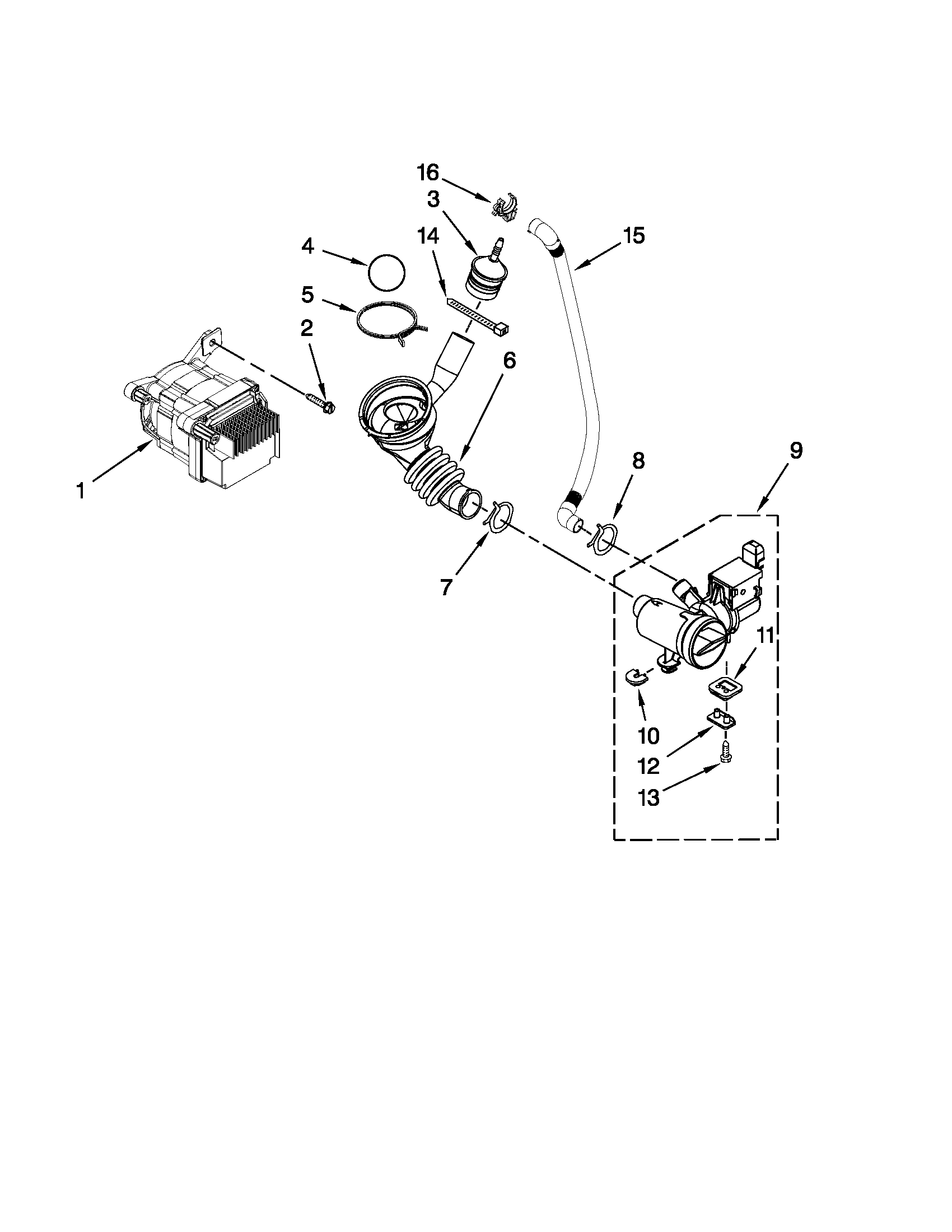 Pump and motor parts