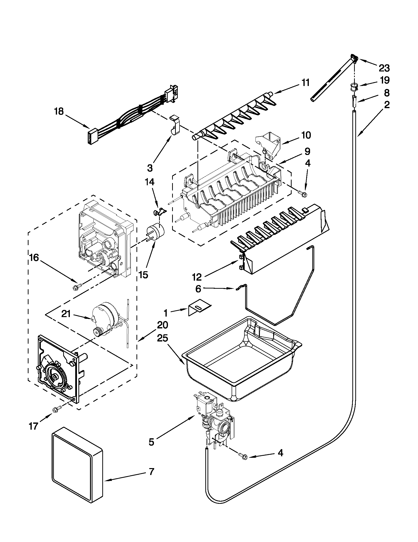 Icemaker parts