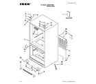 Ikea IX5HHEXWS08 cabinet parts diagram
