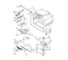 Ikea IX5HHEXWS08 freezer liner parts diagram