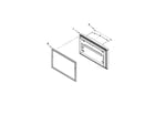 Ikea IX5HHEXWS08 freezer door parts diagram