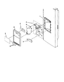Dispenser front parts
