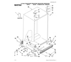 Maytag MSD2542VEB00 cabinet parts diagram