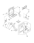 Dispenser front parts