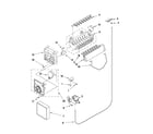 Maytag MSD2542VEB00 icemaker parts diagram