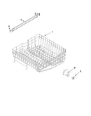 Upper rack and track parts
