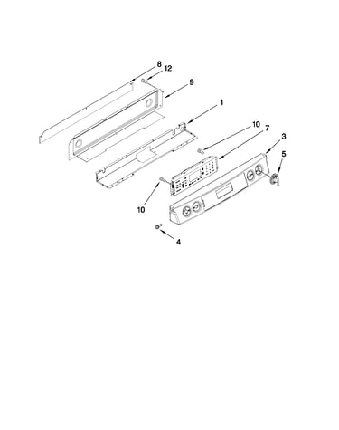 Control panel parts