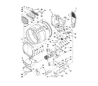 Maytag YMEDE301YG0 bulkhead parts diagram