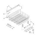 Upper rack and track parts