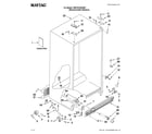 Maytag MSF22C2EXM01 cabinet parts diagram