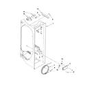 Maytag MSF22C2EXM01 refrigerator liner parts diagram