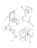 Dispenser front parts