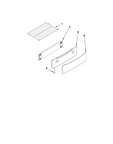 Drawer and rack parts