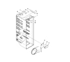 Amana ASD2522WRB04 refrigerator liner parts diagram