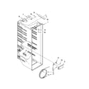 Amana ASD2522WRB04 refrigerator liner parts diagram