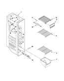 Freezer liner parts