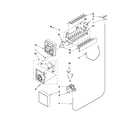 Amana ASD2522WRB04 icemaker parts diagram