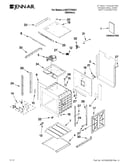 Upper oven parts