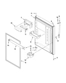 Refrigerator door parts