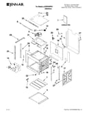 Upper oven parts