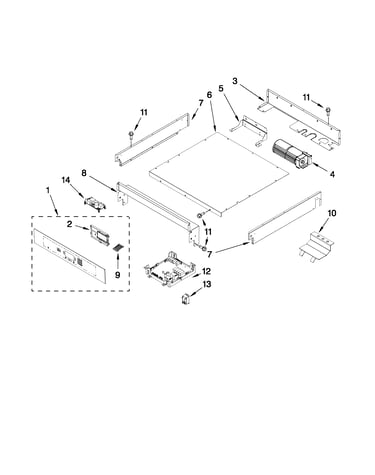 Control panel parts