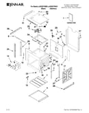 Upper oven parts