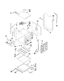 Lower oven parts