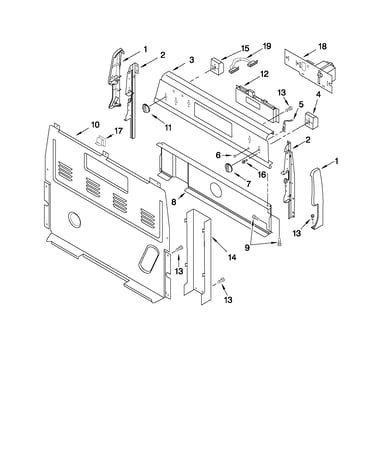 Control panel parts